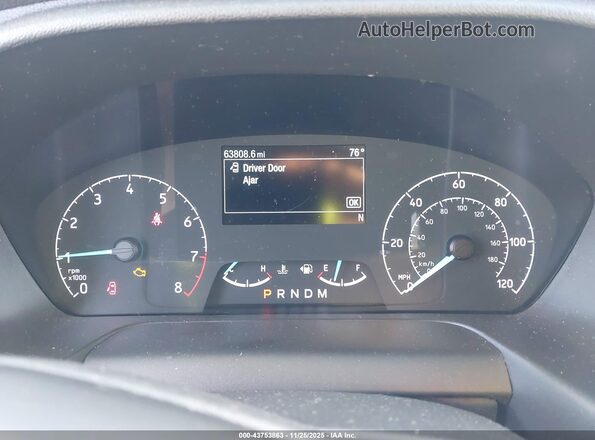1FDAX2C88MKA75614 2021 FORD PASSENGER White უკანა სავარძლების ხედი