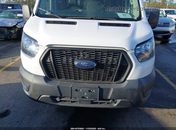 1FDAX2C88MKA75614 2021 FORD PASSENGER White ხელსაწყოთა პანელის ხედი