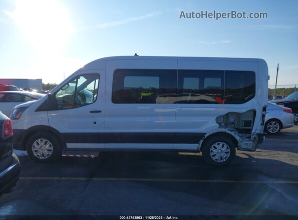 1FDAX2C88MKA75614 2021 FORD PASSENGER White სალონის 360-გრადუსიანი ხედი
