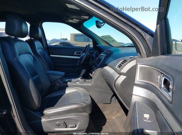 1FM5K7D81GGA56129 2016 FORD FORD EXPLORER Черный Вид салона спереди