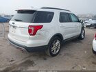 2017 Ford Explorer Xlt White vin: 1FM5K7D83HGA46025