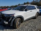 2021 Ford Explorer Police Interceptor White vin: 1FM5K8AB1MGC46269