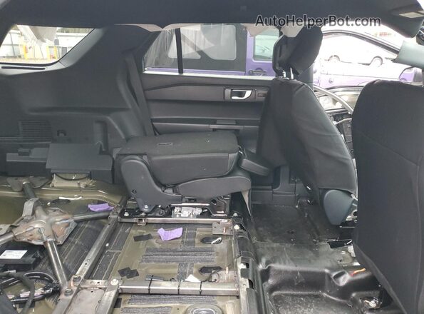 1FM5K8AB1SGA19550 2025 FORD FORD EXPLORER Черный Вид задней части салона