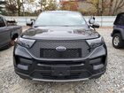2025 Ford Explorer Police Interceptor Черный vin: 1FM5K8AB1SGA19550