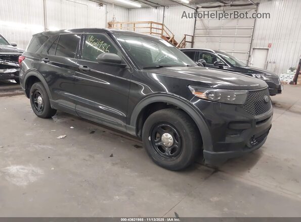 1FM5K8AB2LGC01209 2020 FORD POLICE INTERCEPTOR Black Առջևի աջ
