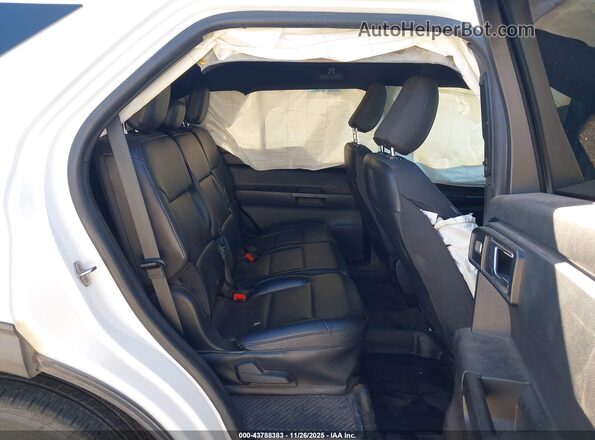 1FM5K8AB2MGA65424 2021 FORD POLICE INTERCEPTOR White Widok naklejki z numerem VIN