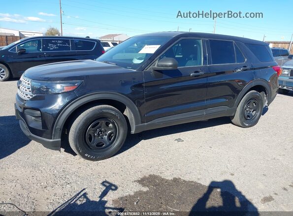 1FM5K8AB8LGA18641 2020 FORD EXPLORER Черный Передняя левая четверть