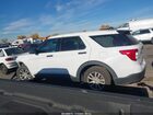 2021 Ford Police Interceptor Utility   White vin: 1FM5K8AC6MGC21053