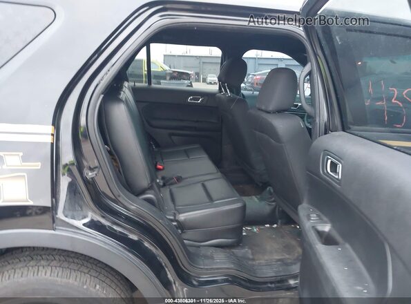 1FM5K8AR2HGB64845 2017 FORD UTILITY POLICE INTERCEPTOR Черный Вид наклейки с VIN-кодом