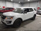 2016 Ford Utility Police Interceptor   White vin: 1FM5K8AR3GGA08229