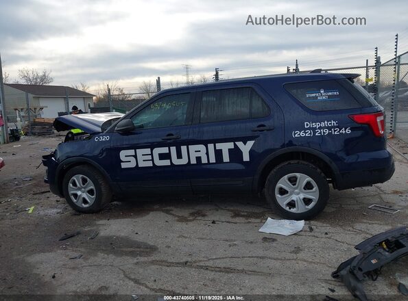 1FM5K8AR3GGA19215 2016 FORD UTILITY POLICE INTERCEPTOR Синий 