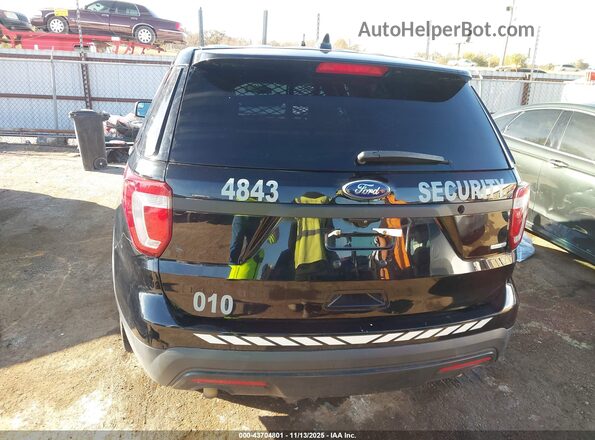 1FM5K8AR3GGC67920 2016 FORD UTILITY POLICE INTERCEPTOR Черный 