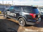 2016 Ford Utility Police Interceptor   Черный vin: 1FM5K8AR3GGC67920