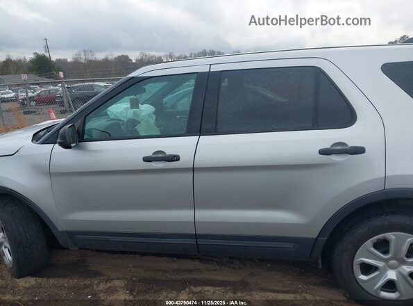 1FM5K8AR6KGA31948 2019 FORD POLICE INTERCEPTOR Silver Widok wnętrza 360 stopni