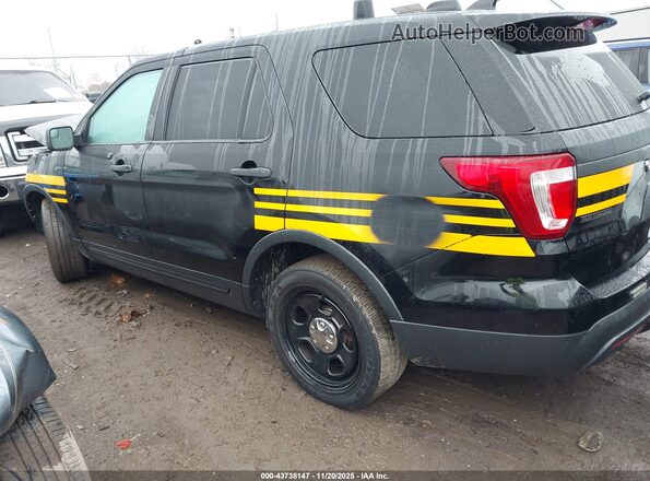 1FM5K8AR8HGD58375 2017 FORD UTILITY POLICE INTERCEPTOR Black Vista interior trasera