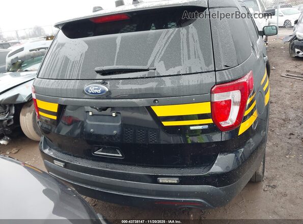1FM5K8AR8HGD58375 2017 FORD UTILITY POLICE INTERCEPTOR Black 