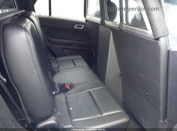 1FM5K8AR8HGD58375 2017 FORD UTILITY POLICE INTERCEPTOR Black Vista de los asientos traseros