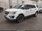 2016 Ford Utility Police Interceptor   Белый vin: 1FM5K8AR9GGA29151