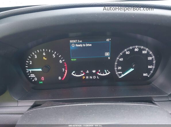 1FM5K8AW1LGC02015 2020 FORD POLICE INTERCEPTOR Black Vista de los asientos traseros