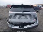 2023 Ford Police Interceptor Utility   Silver vin: 1FM5K8AW2PNA02536