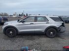 2023 Ford Police Interceptor Utility   Silver vin: 1FM5K8AW2PNA02536