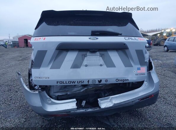 1FM5K8AW2PNA02536 2023 FORD POLICE INTERCEPTOR Silver Widok z przodu