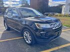 2019 Ford Explorer Xlt Black vin: 1FM5K8D82KGA01686