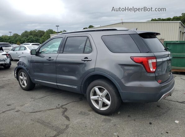 1FM5K8D83HGD14304 2017 FORD FORD EXPLORER Серый Задняя левая четверть
