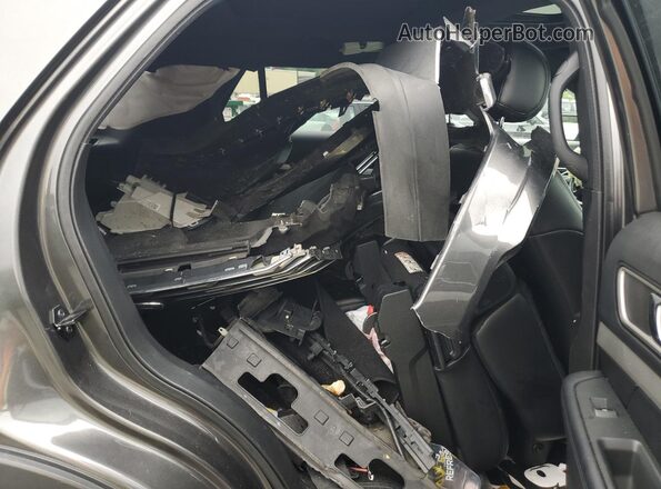 1FM5K8D83HGD14304 2017 FORD FORD EXPLORER Серый Вид наклейки с VIN-кодом