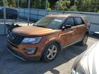 2017 Ford Explorer Xlt Orange vin: 1FM5K8D85HGA28308