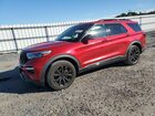 2020 Ford Explorer St Red vin: 1FM5K8GC6LGA57678