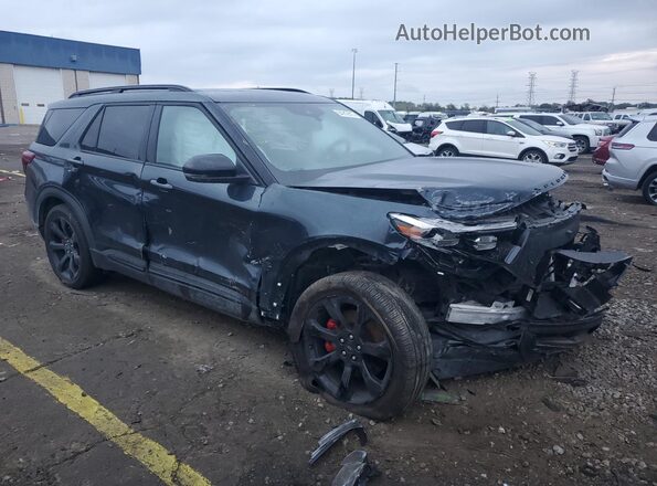 1FM5K8GC6RGA79754 2024 FORD FORD EXPLORER Black Przód prawy