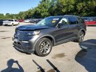 2020 Ford Explorer Platinum Gray vin: 1FM5K8HC4LGA00605