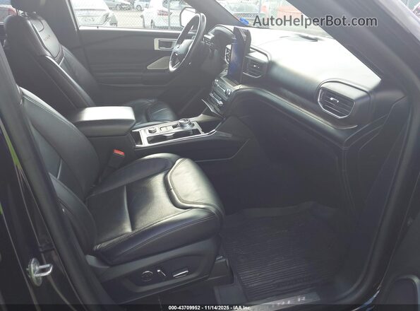 1FM5K8HC6LGA25473 2020 FORD FORD EXPLORER Черный Вид салона спереди