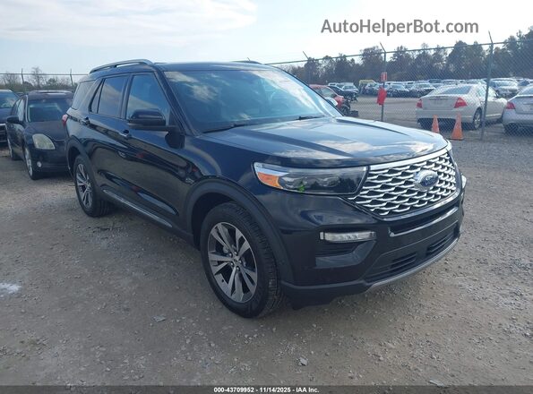 1FM5K8HC6LGA25473 2020 FORD FORD EXPLORER Черный Передняя правая четверть