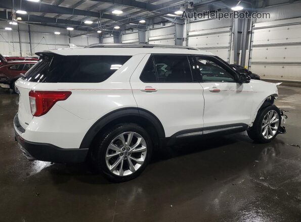 1FM5K8HC7NGC08724 2022 FORD FORD EXPLORER Белый Задняя правая четверть