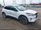 2022 Ford Escape Se White vin: 1FMCU9G60NUB92077