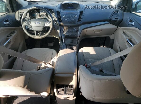 1FMCU9GD5HUB45551 2017 FORD ESCAPE Белый Вид панели приборов