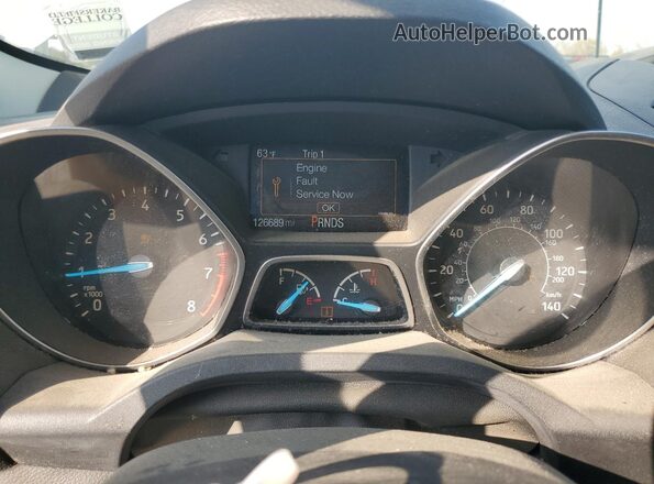 1FMCU9GD5HUB45551 2017 FORD ESCAPE Белый Вид щитка приборов
