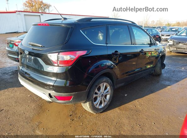 1FMCU9GD5JUB51792 2018 FORD ESCAPE Черный Задняя правая четверть