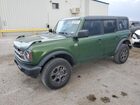 2022 Ford Bronco Base Зеленый vin: 1FMDE5BH7NLB15005