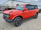 2022 Ford Bronco Base Red vin: 1FMDE5DH7NLA98557
