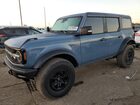 2024 Ford Bronco Wildtrak Blue vin: 1FMEE2BPXRLA46519