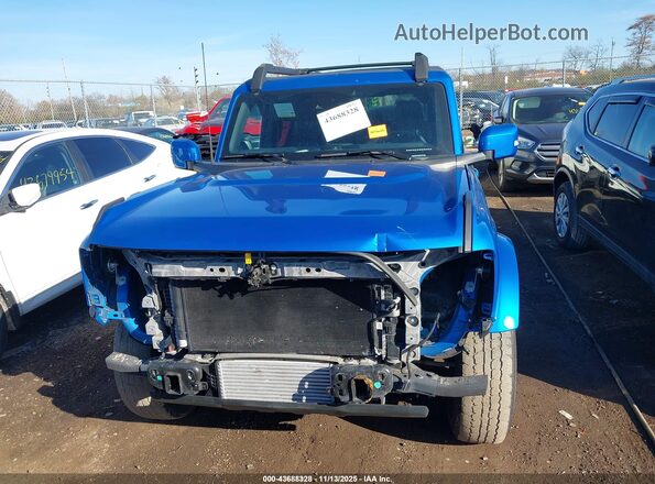 1FMEE5BPXNLB02700 2022 FORD BRONCO Синий Вид задней части салона