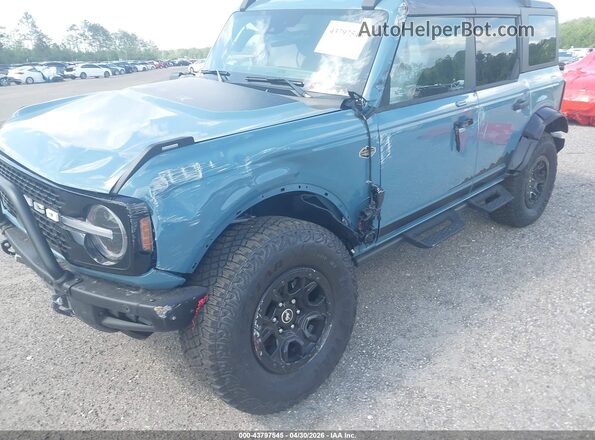 1FMEE5DP5PLB74548 2023 FORD BRONCO Blue Widok z przodu