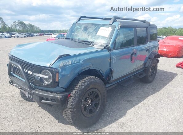 1FMEE5DP5PLB74548 2023 FORD BRONCO Blue Przód lewy