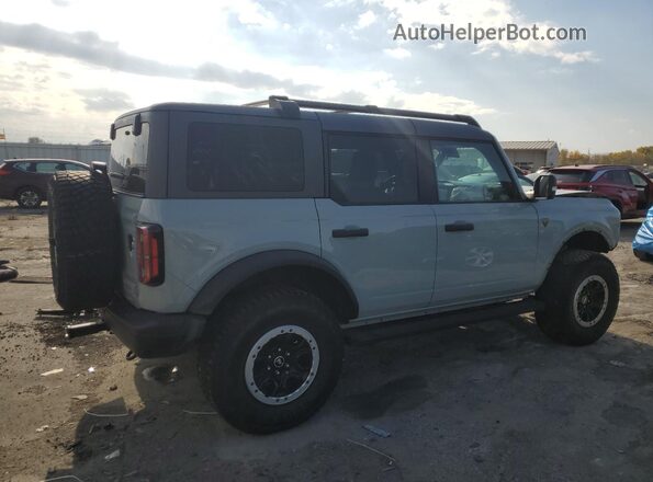 1FMEE5DP5PLC13106 2023 FORD BRONCO Серый Задняя правая четверть