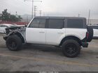 2023 Ford Bronco Wildtrak White vin: 1FMEE5DPXPLB65991