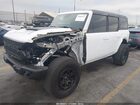 2023 Ford Bronco Wildtrak White vin: 1FMEE5DPXPLB65991
