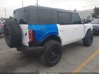 2023 Ford Bronco Wildtrak White vin: 1FMEE5DPXPLB65991